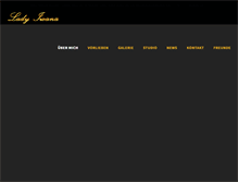 Tablet Screenshot of lady-iwana.com
